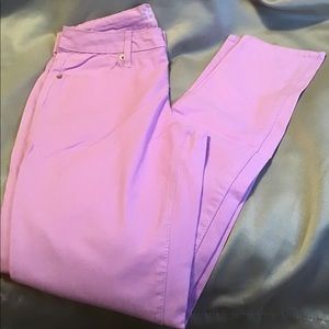 Lilac skinny low rise NWT